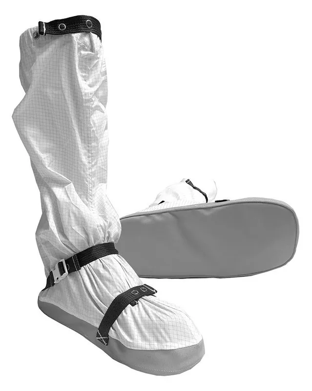 Transforming Technologies TX4000 ESD Grid Fabric Soft-Sole Cleanroom Boots with Ground Ribbons
