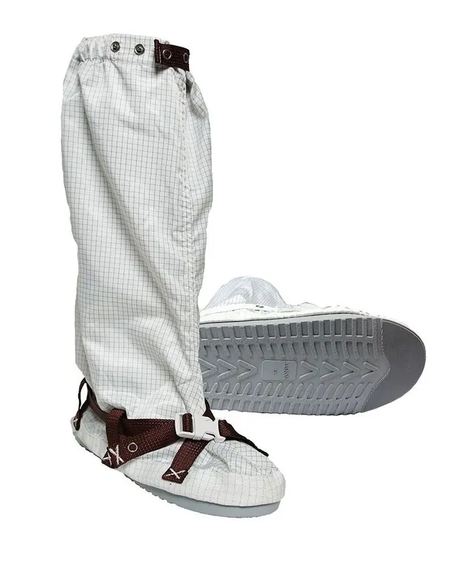 Transforming Technologies TX4000 ESD Grid Fabric Hard-Sole Cleanroom Boots with Ground Ribbons