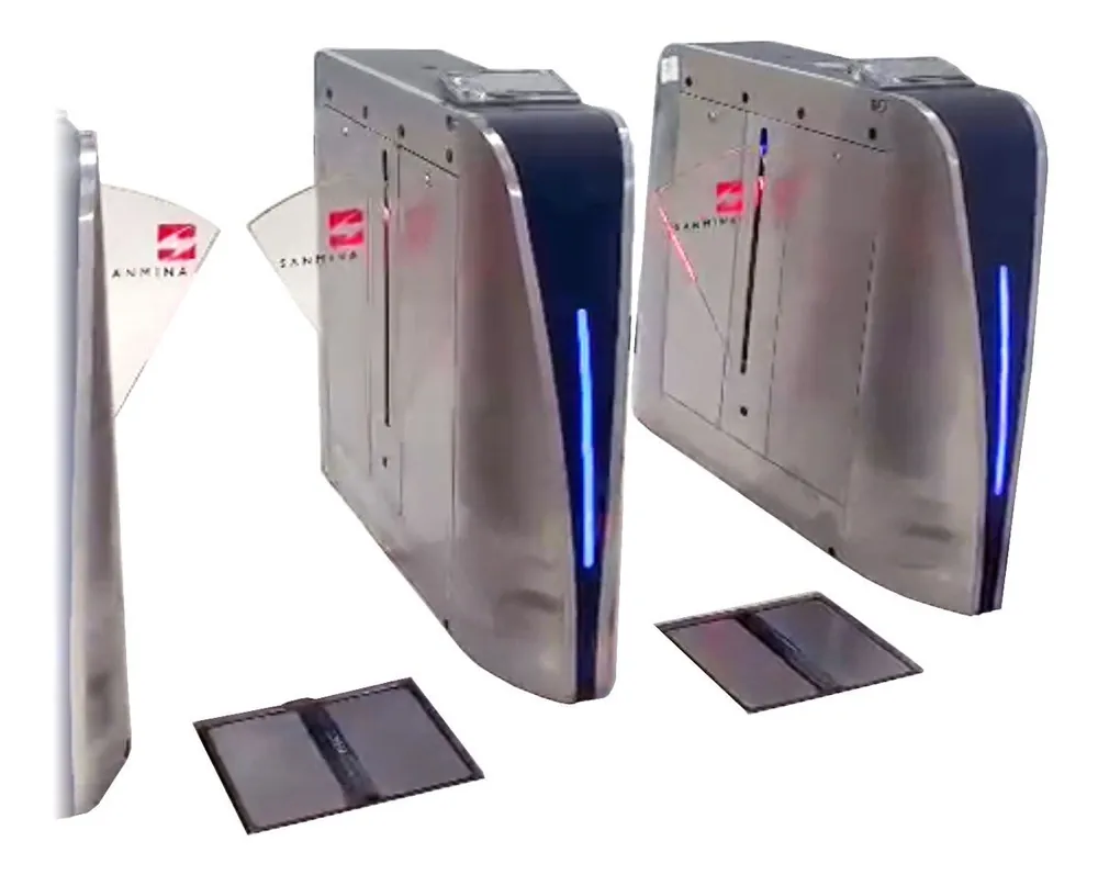 StaticTech CDS3000 Flap Gate Access Control Turnstile for SmartLog Pro® 2