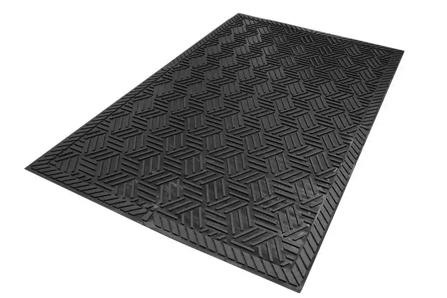 M+A Matting 5558 SuperScrape Plus® Indoor/Outdoor Slip-Resistant Mats, Black