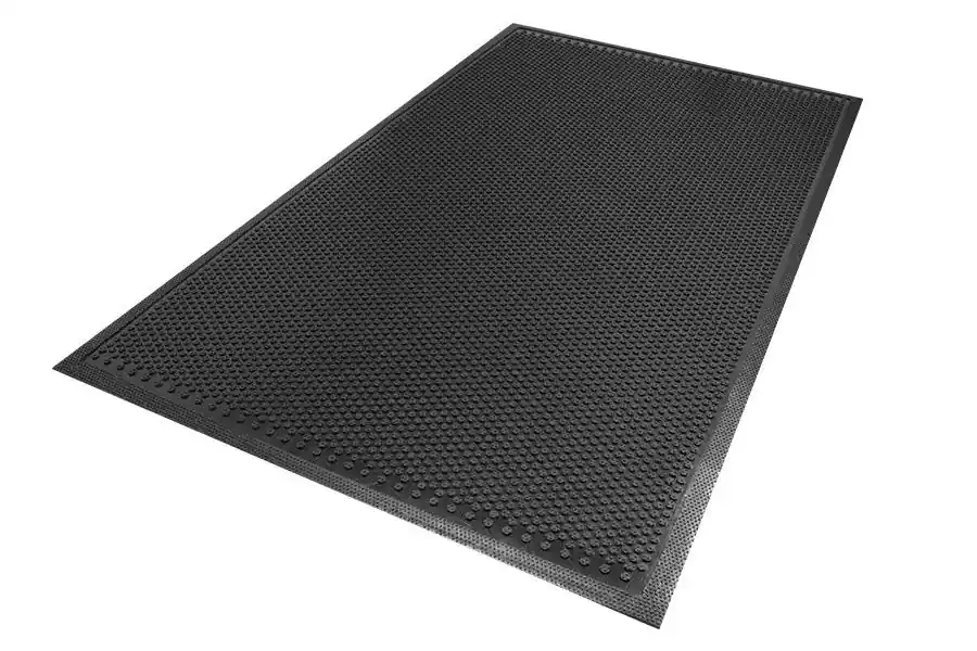 M+A Matting 545 Safety Scrape™ Indoor/Outdoor Slip-Resistant Mats, Black