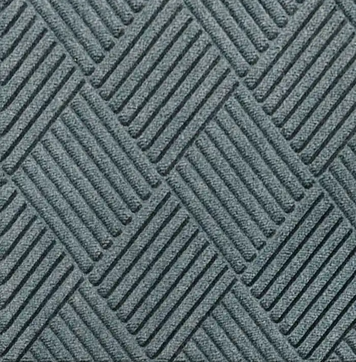 M+A Matting 208 WaterHog® Diamond Indoor/Outdoor Wiper/Scraper Mats with Classic Border