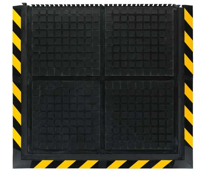 M+A Matting 4497 Hog Heaven® Indoor Anti-Fatigue Modular Tiles & Linkable Mats