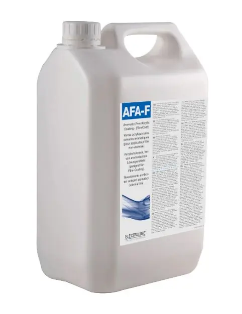 Electrolube EAFAF05L Aromatic Free Acrylic Conformal Film Coating with UV Tracer, 5 Liter Container