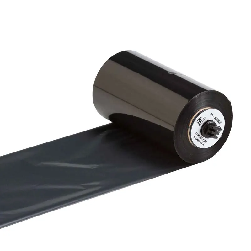 Brady IP-R6307 Halogen-Free Ribbon for IP Series Printers, Black, 4.33" x 984‘