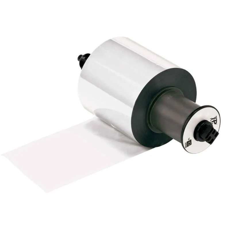 Brady IP-R6700-WT Halogen-Free Ribbon for IP Series Printers, White, 2.36" x 984‘