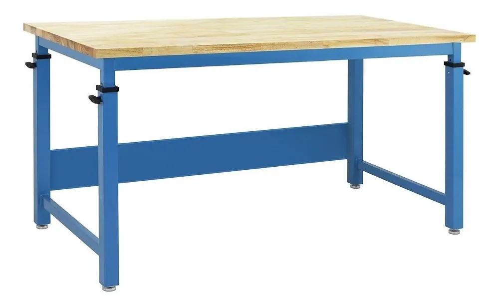 BUILT RIGHT C-Series Workbench with 1" Lacquered Maple Butcher Block Work Surface