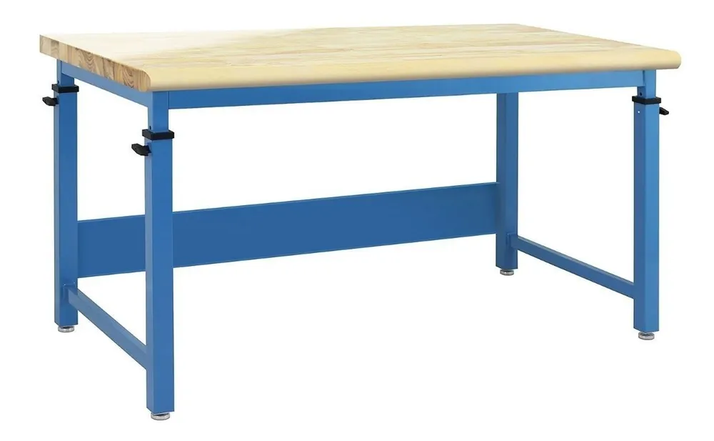 BUILT RIGHT C-Series Workbench with 1.75" Lacquered Maple Butcher Block Work Surface