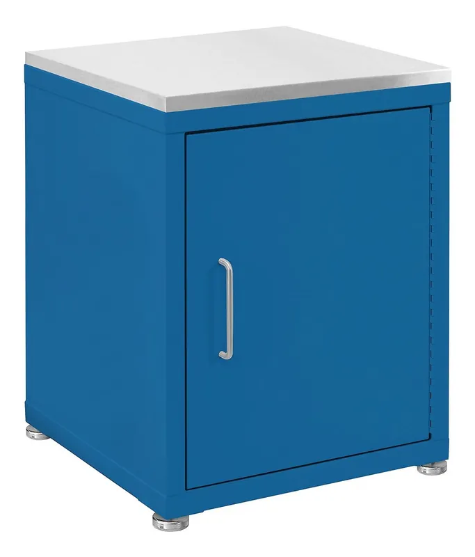 BenchPro Industrial Storage Cabinet with Stainless Steel Top, 21" x 22" x 31.5"