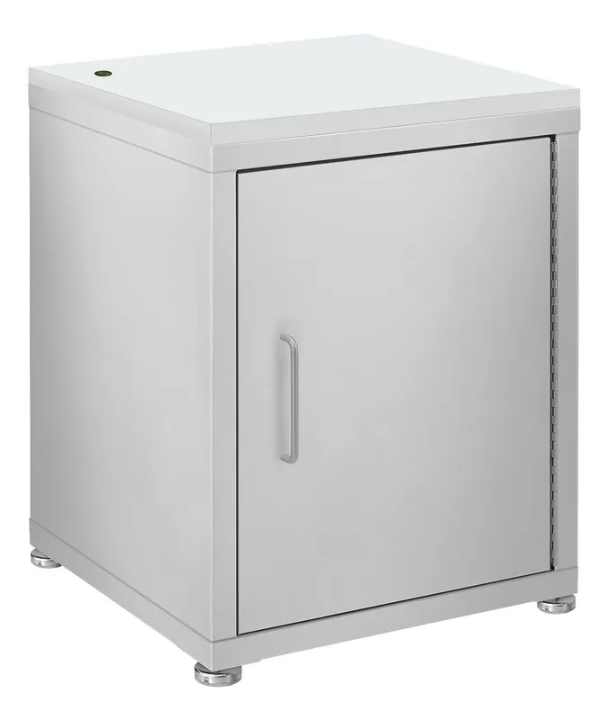 BenchPro Stainless Steel Industrial Storage Cabinets with LisStat™ ESD Laminate, 21" x 22" x 31.5"