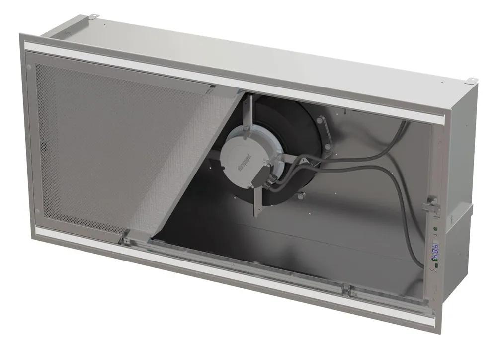 CleanPro Criti-Clean Ultra Fan Filter Units with Roomside Replaceable LED Lighting & HEPA Filter
