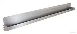CleanPro Double Stainless Steel Bin Box Rails
