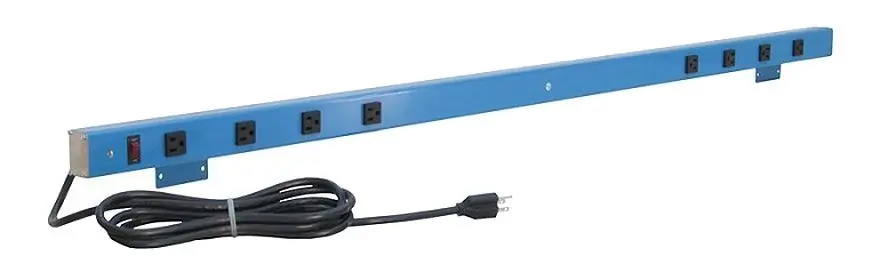 BUILT RIGHT Back-Mounted Aluminum 15-Amp Power Strips