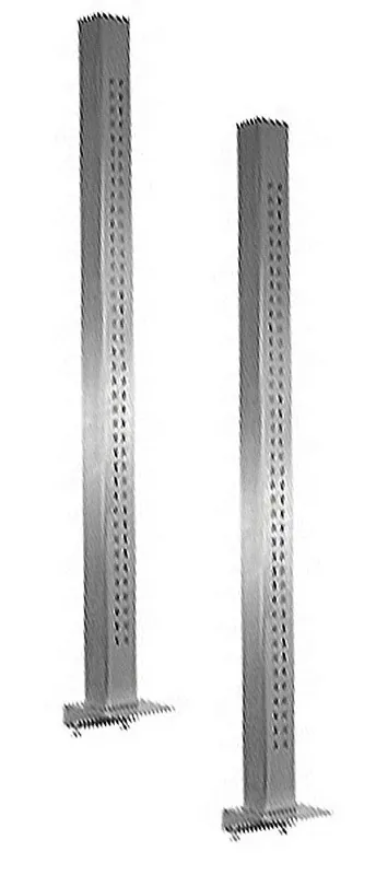 CleanPro Back-Mounted Stainless Steel Upright Sets