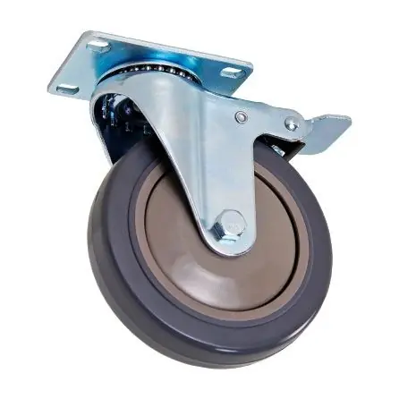 BUILT RIGHT 5" Locking Swivel Urethane Casters