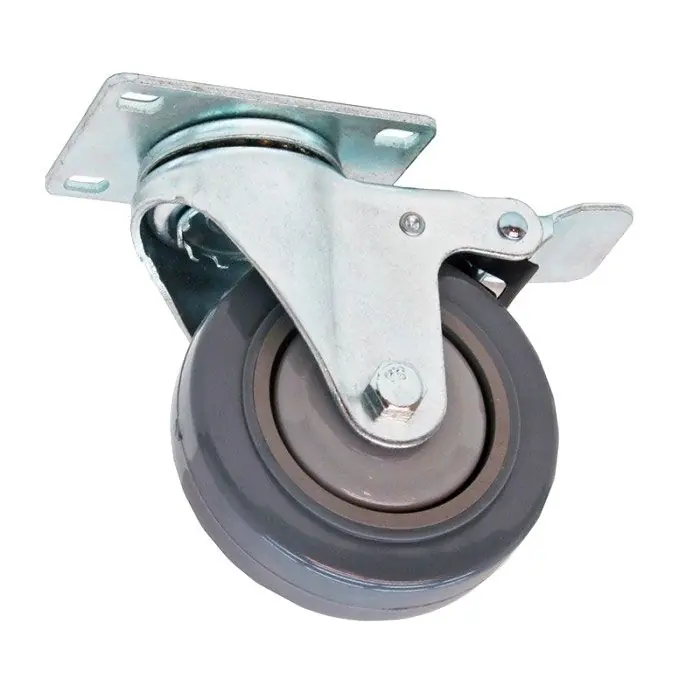 BUILT RIGHT 4" Locking Swivel Urethane Casters