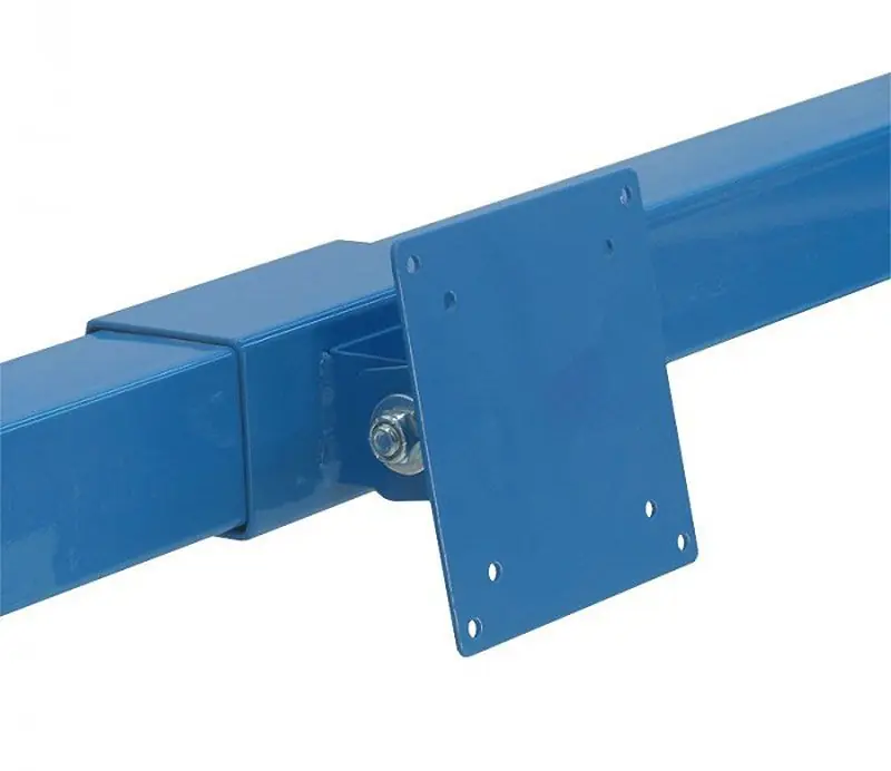 BUILT RIGHT Tilting Monitor Mount for LAN Station Monitor Bars