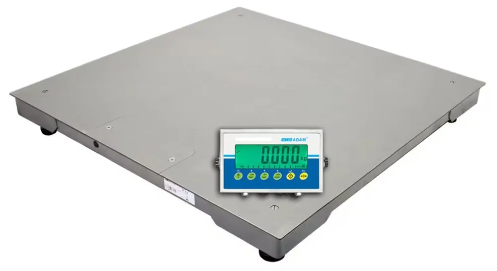 Adam Equipment 39.4" x 39.4" Stainless Steel Platform Scales with AE 403a Indicator