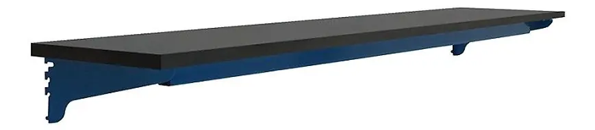 BUILT RIGHT Upright-Mounted Shelves with 1" Phenolic Resin Work Surface