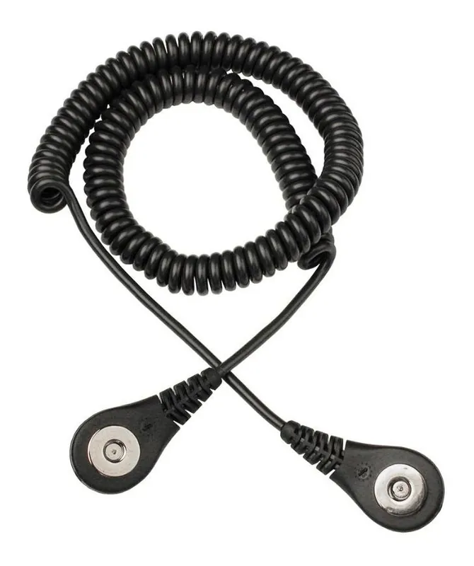 Desco Jewel MagGround Coil Cord, Snap-Snap