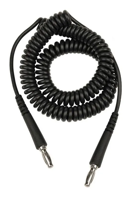Desco Relaxed Retraction Coil Cord, Banana-Banana