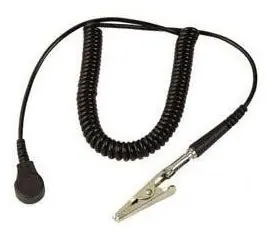StatPro Wrist Strap Coil Cord with 4mm Snap