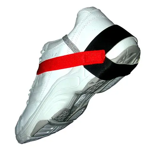Transforming Technologies Cup-Style Stretch Velcro Heel Grounder with 1 MegOhm Resistor