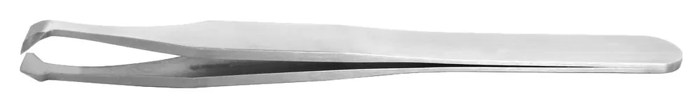 Ideal-tek 15AGSM.C.0.IT High Precision Carbon Steel Hard Wire Cutting Tweezer with 135° Predominantly Angled Blade Tips, 4.53" OAL