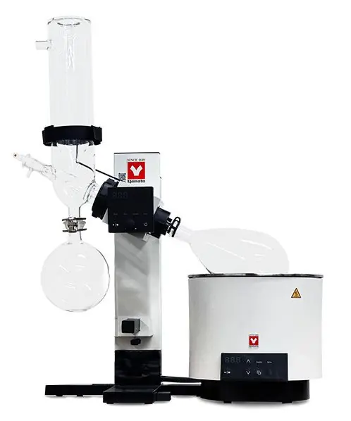 Yamato Scientific RE-202-COA 115V Rotary Evaporator with Oil Bath, & Glassware Set C