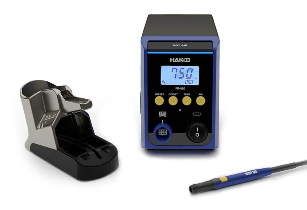 Hakko FR850-010 ESD-Safe Micro Hot Air Rework Station