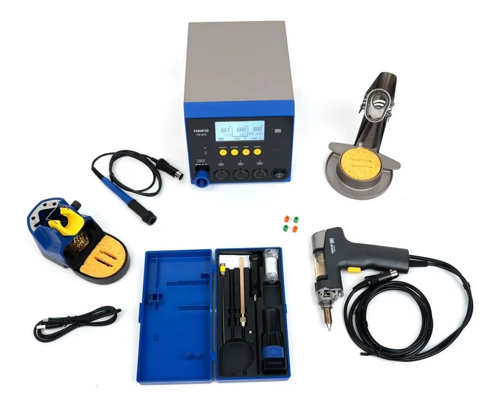 Hakko FX973-010 ESD-Safe 3-Port Rework Station