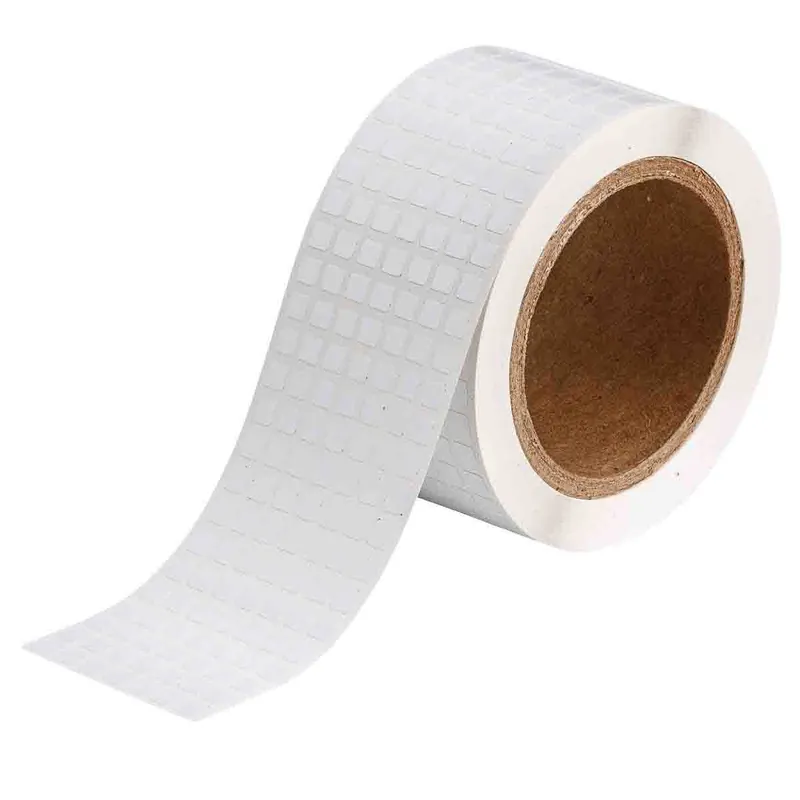 Brady ESD-Safe Post Process Gloss 2 mil Polyester Circuit Board Labels for 3" Core Printers & R6000 Ribbons, White