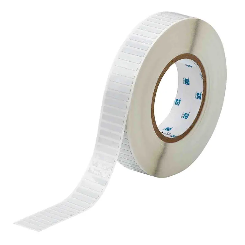 Brady Matte 2 mil Polyimide Circuit Board Labels for 3" Core Printers & R6006 Ribbons, White