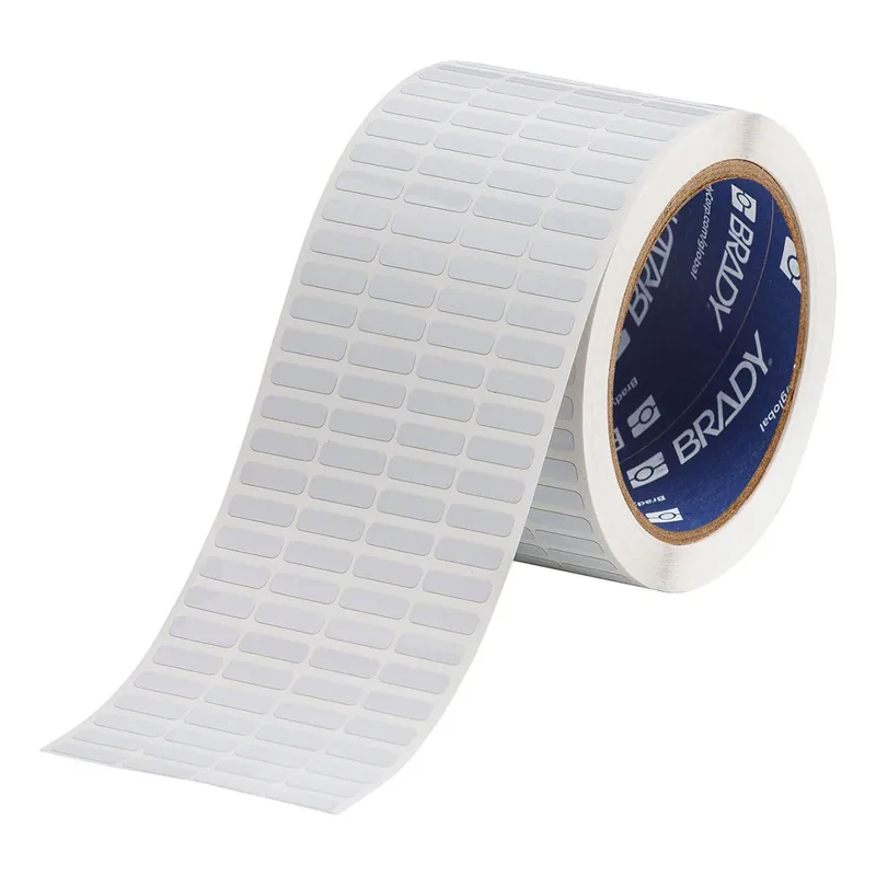 Brady Matte 2 mil Polyimide Circuit Board Labels for 3" Core Printers & R6002 Ribbons, White