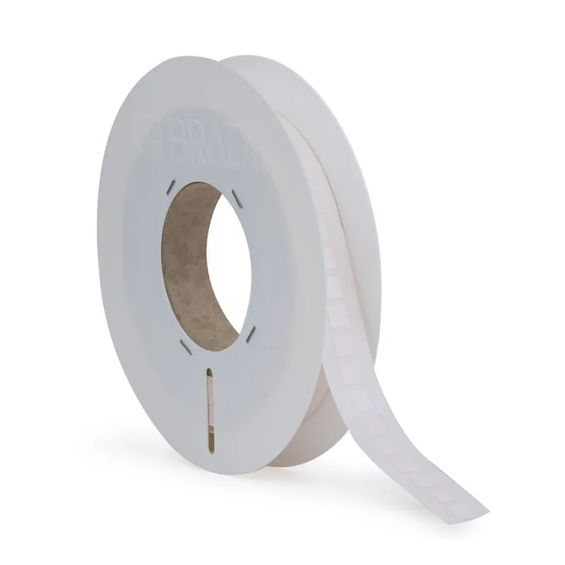 Brady Print & Auto-Apply Gloss Polyimide Circuit Board Labels for 3" Core Printers & R6306 Ribbons, White