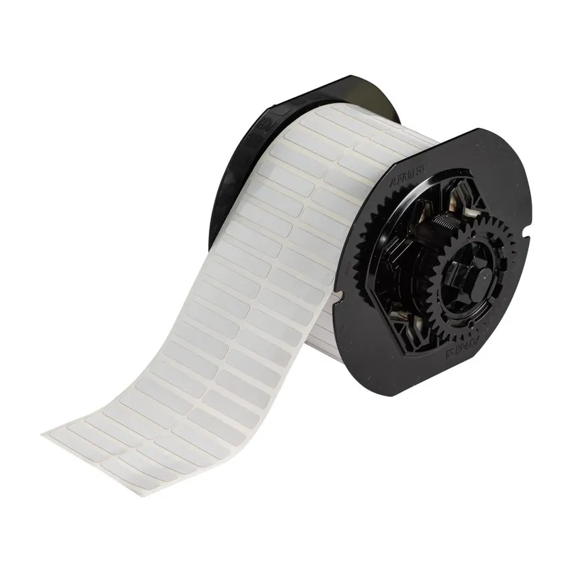 Brady Heat Resistant Gloss Polyimide Circuit Board Labels for B33 Series Printers & R6000 Ribbons, White