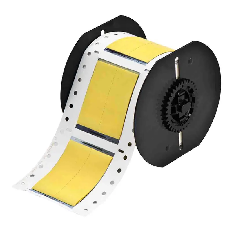 Brady PermaSleeve® Matte Polyolefin Heat Shrink Wire and Cable Labels for B33 Series Printers & R4300 Ribbons