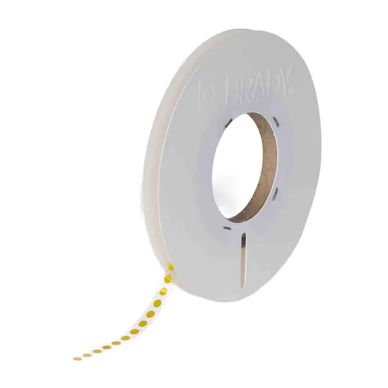 Brady Polyimide Masking Film Auto-Apply Labels with Acrylic Adhesive (Roll of 10000)