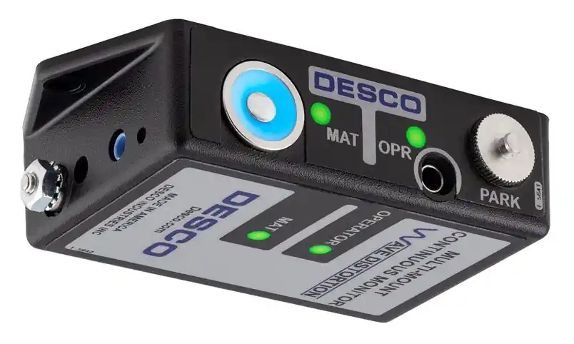 Desco 19336 Multi-Mount Continuous Workstation Monitor with North American Power Adapter