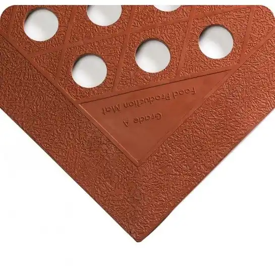 Wearwell 482 Grade "A" Food Service Mats, Terra Cotta