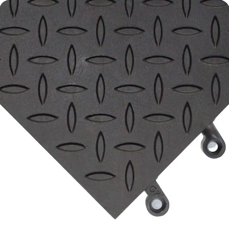 Wearwell 599 ErgoDeck® MAX Diamond-Plate Modular Anti-fatigue Flooring Tiles