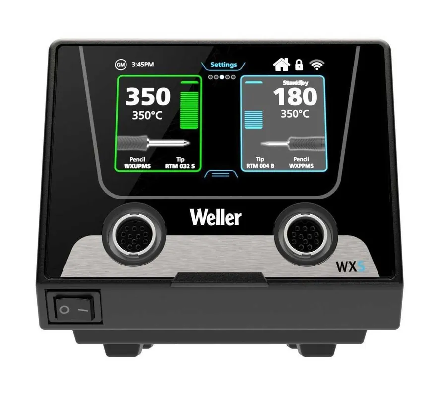 Weller T0053451299 WXsmart ESD-Safe 2-Channel Digital Soldering Station Power Unit