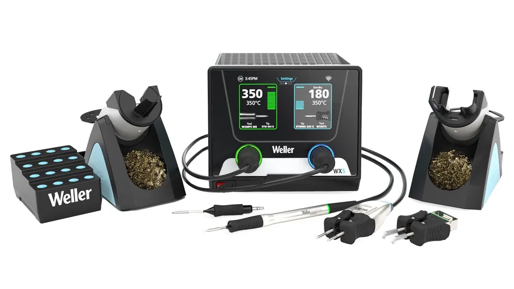 Weller WXS2021 WXsmart ESD-Safe Dual Channel Digital Micro Rework System