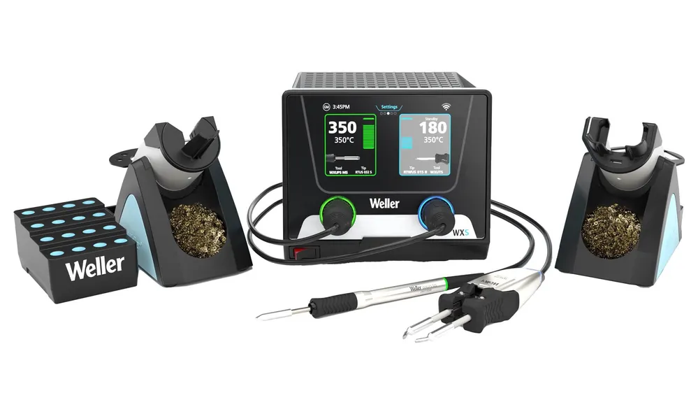 Weller WXS2022 WXsmart ESD-Safe Dual Channel Digital Ultra Rework System