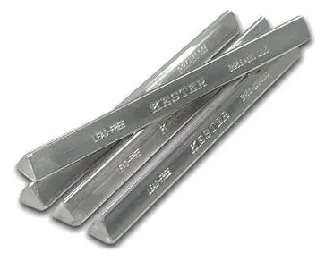 Kester SAC305 Ultrapure® Lead-Free, Halogen-Free Cast Bar Solder, 1kg (2.2046 lbs.) Bars
