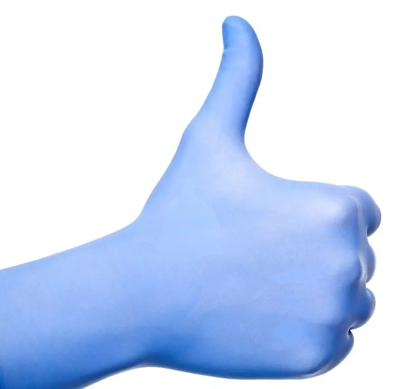 TechNiGlove Rival™ Medical-Grade Powder-Free Disposable 4 Mil Nitrile Gloves, Blue, 9.5" (Case of 2,000)
