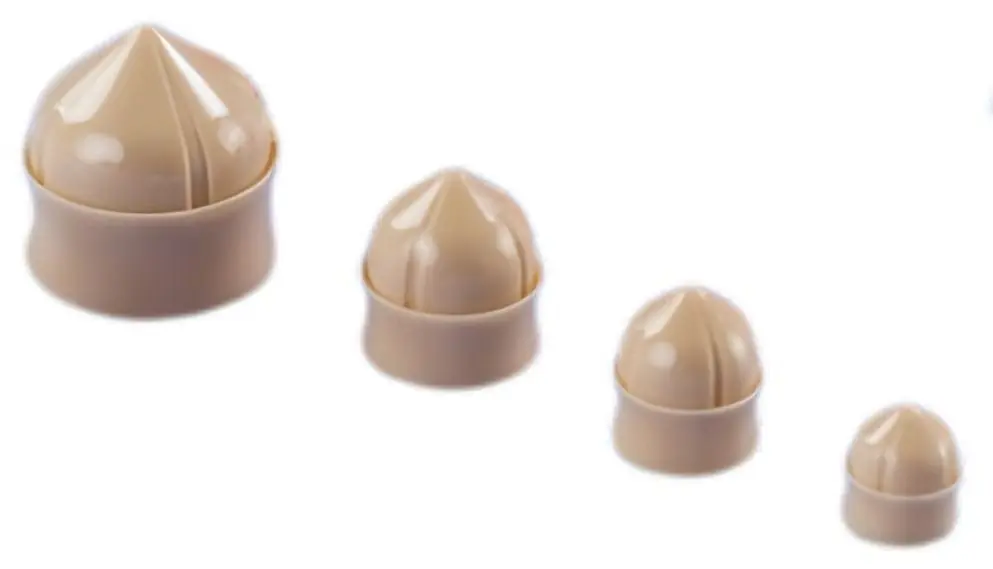 Nordson EFD SmoothFlow Loose Fit Pistons for Optimum Syringes, Beige
