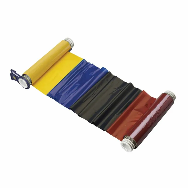 Brady R10000 Ribbons for BBP85 Series Printers, 16" Panels, Black/Blue/Red/Yellow, 200‘
