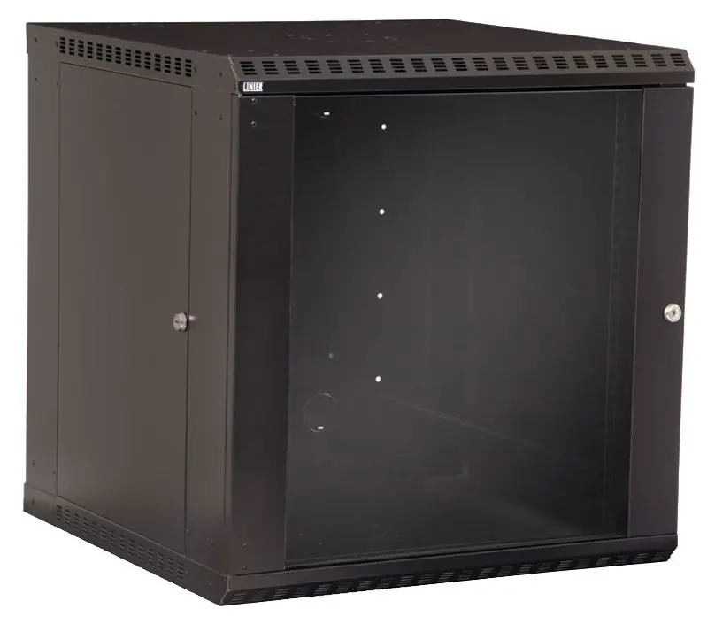 Kendall Howard 3140-3-001-12 LINIER® Fixed Wall Mount Cabinet with Glass Door, 23.5" x 23.5" x 24.7"