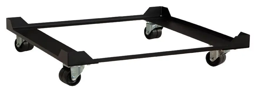 Kendall Howard 3140-3-001-01 Caster Base for LINIER® Fixed Wall Mount Cabinets